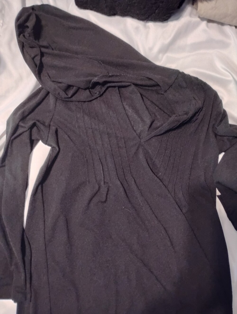 Black Beach Coverup
